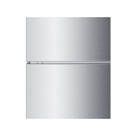 HAIER C3FE844CGJ Kühl-Gefrierkombination (D, 190,5 cm hoch, Silber)