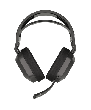 CORSAIR HS80 Max, Over-ear Gaming Headset Bluetooth Stahlgrau
