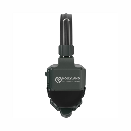 HOLLYLAND Solidcom C1 - 4S Full Duplex Wireless Intercom System, Over-ear Mono-Headset Schwarz