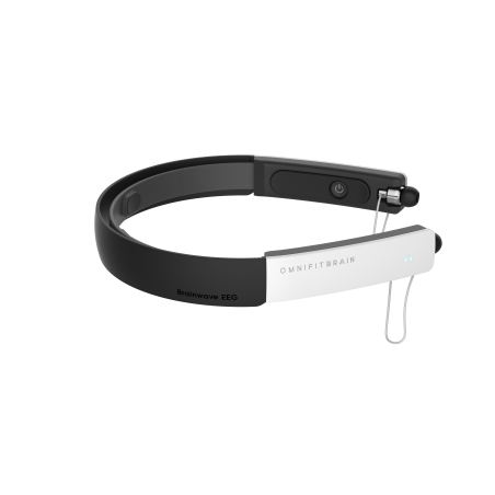 OMNIFIT Brain 2-Kanal, Over-ear EEG-Headset Bluetooth weiß, Android