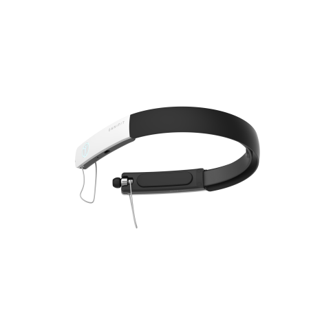 OMNIFIT Brain 2-Kanal, Over-ear EEG-Headset Bluetooth weiß, Android