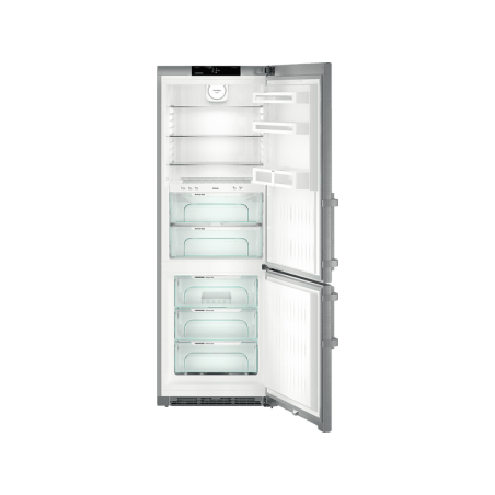 LIEBHERR CBNef 5735-21 Kühlgefrierkombination (D, 233,97 kWh, 2010 mm hoch, Silber)
