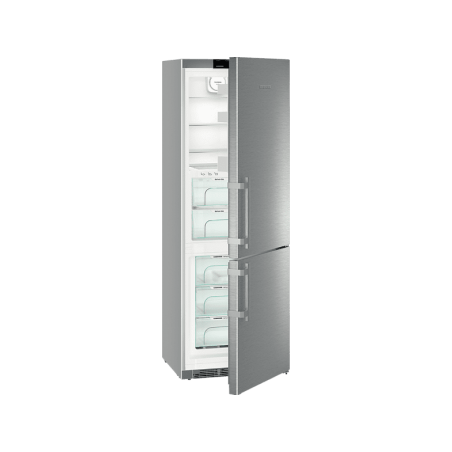 LIEBHERR CBNef 5735-21 Kühlgefrierkombination (D, 233,97 kWh, 2010 mm hoch, Silber)