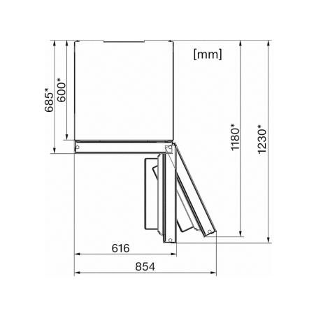MIELE KFN 29493 DE edt/cs Kühlgefrierkombination (D, 204 kWh, 2010 mm hoch, Edelstahloptik)