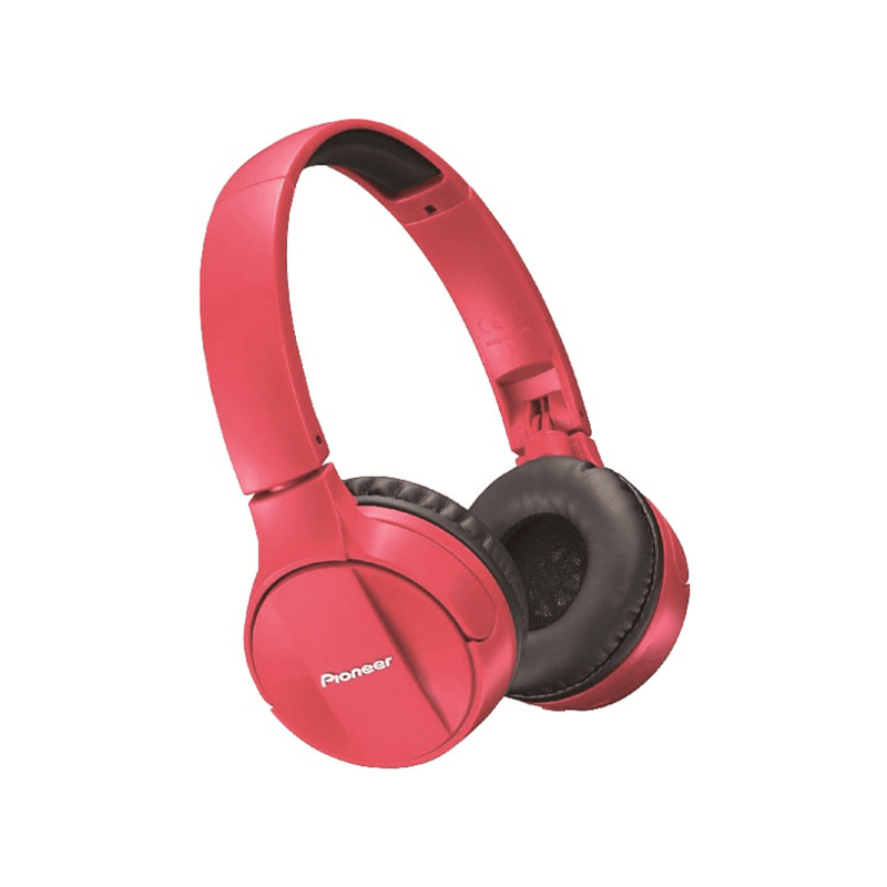 PIONEER SE-MJ 553 BT-R, On-ear Kopfhörer Bluetooth Rot PIONEER SE-MJ 553 BT-R, On-ear Kopfhörer Bluetooth Rot