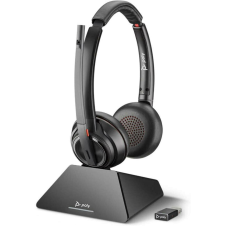 POLY 209215-02, On-ear kopfhörer Schwarz