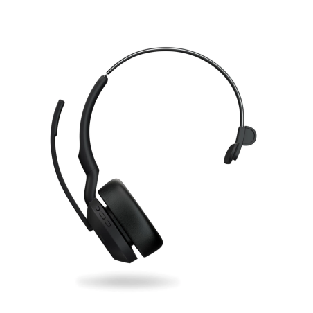 GN AUDIO Jabra Evolve2 55, On-ear Bluetooth kopfhörer Bluetooth Schwarz