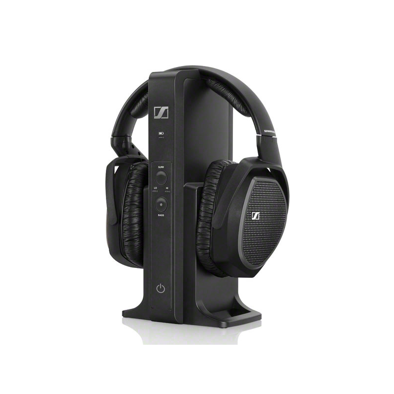SENNHEISER RS 175, Over-ear Kopfhörer Schwarz SENNHEISER RS 175, Over-ear Kopfhörer Schwarz