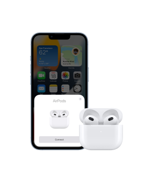 APPLE Airpods (3. Generation), In-ear Kopfhörer Bluetooth Weiß
