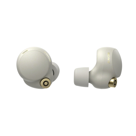 SONY WF-1000XM4, Earbuds, Ladeetui, In-ear Kopfhörer Bluetooth Silber