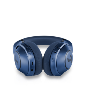 TEUFEL REAL BLUE NC, Over-ear Kopfhörer Bluetooth Steel Blue