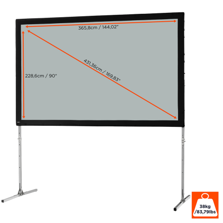 CELEXON Mobil Expert Beamer Leinwand schwarz