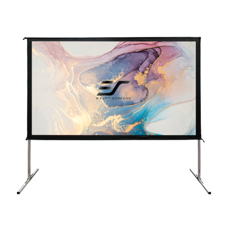 ELITE SCREENS YARD MASTER 216:9 / WraithVeil-Dual (Projektion von vorne & hinten) / 266 x 149 Beamer Leinwand