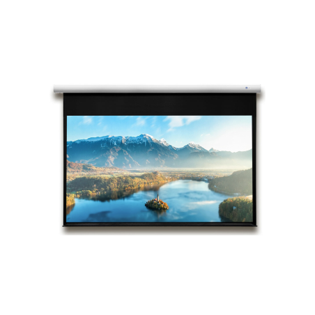 CELEXON Advanced - Elegance Mattweiss Polaro Motorleinwand, Bildbreite: 234 cm