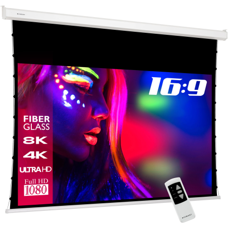 ESMART Professional TATENSO Tageslicht GRAU 244 x 137 cm (110") 16:9 Tension-Leinwand