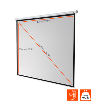 CELEXON Economy Rolloleinwand, Bildbreite: 300 cm