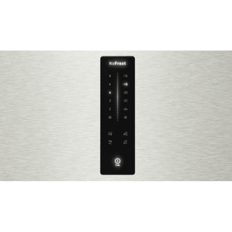 SIEMENS KG39NXICF iQ300 Kühlgefrierkombination (C, 162 kWh, 2030 mm hoch, Inox-antifingerprint)