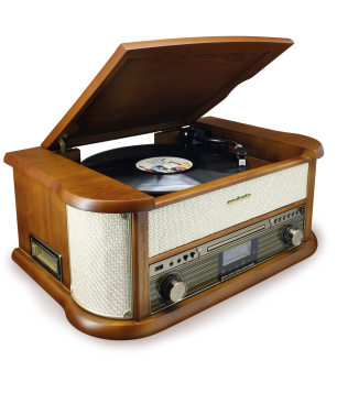 SOUNDMASTER NR546BE Plattenspieler (Beige)