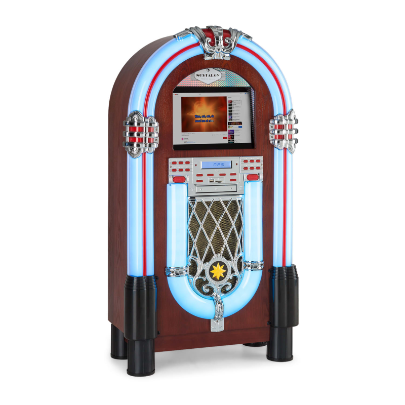 AUNA Graceland Touch Jukebox, Braun AUNA Graceland Touch Jukebox, Braun