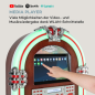 AUNA Graceland Touch Jukebox, Braun AUNA Graceland Touch Jukebox, Braun