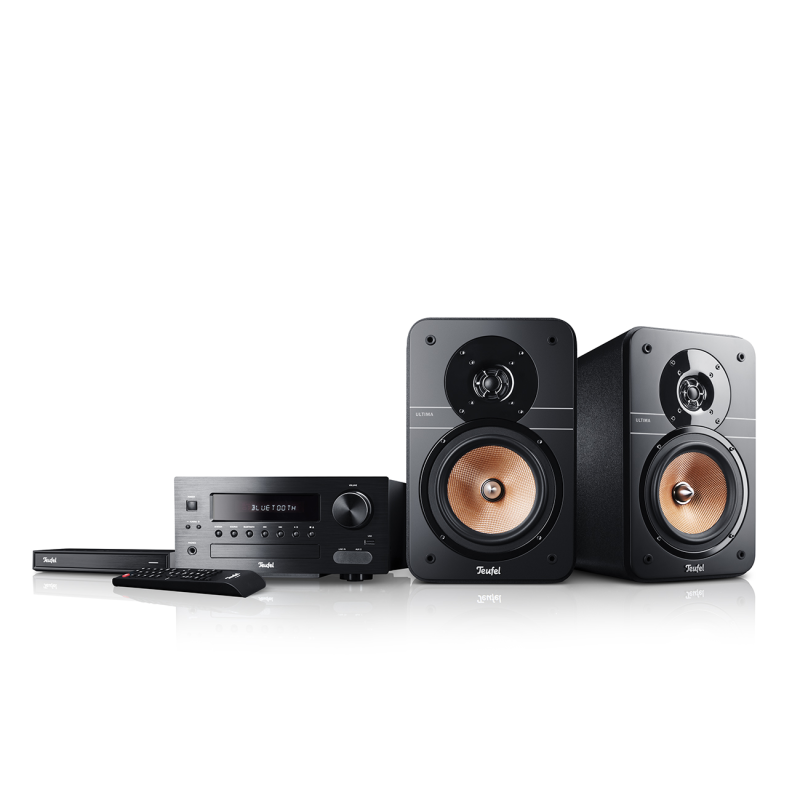 TEUFEL Ultima 20 Kombo Streaming Stereoanlage (Schwarz)