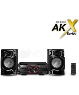 PANASONIC SC-AKX320E-K Stereoanlage (Schwarz)