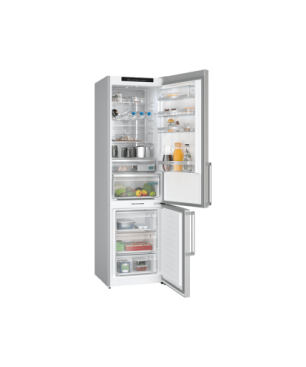 SIEMENS KG39N2LCF iQ300 Kühlgefrierkombination (C, 162 kWh, 2030 mm hoch, inox-look)