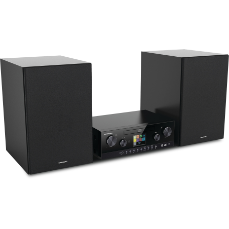GRUNDIG CMS 5000 BT DAB+ WEB Hifi-Anlage (Schwarz)