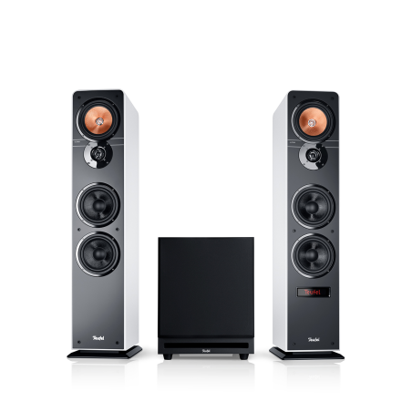 TEUFEL Ultima 40 Aktiv Club Edition 2.1 Komplettanlage, Weiß