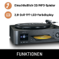 LENCO MC-460BK Musikcenter (Schwarz) LENCO MC-460BK Musikcenter (Schwarz)