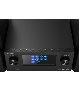 KENWOOD M-9000S-B Smart Micro Hi-Fi System (Schwarz)
