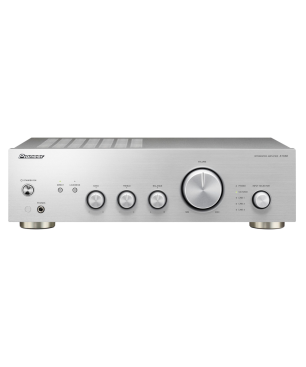 PIONEER A-10AE-S Verstärker (2Kanäle, 110 Wattpro Kanal, silber)