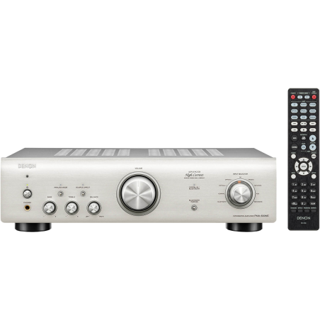 DENON PMA-600NE silber Vollverstärker (2Kanäle, 70 Wattpro Kanal, Silber)