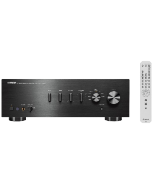 YAMAHA A-S501 Vollverstärker (2Kanäle, 120 Wattpro Kanal, Schwarz)