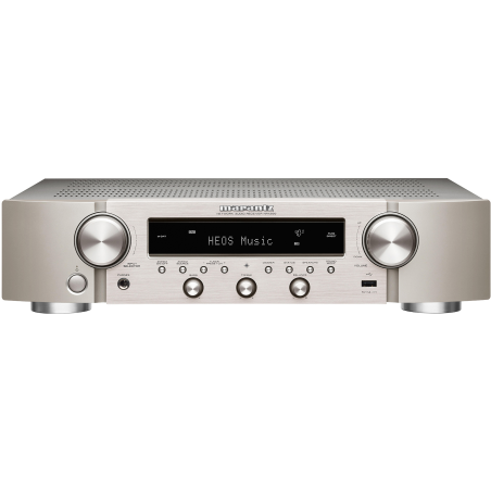 MARANTZ NR 1200 N1SG SILBERGOLD Stereo Netzwerk Receiver (2.1 Kanäle, 135 Watt pro Kanal, Silber-Gold)
