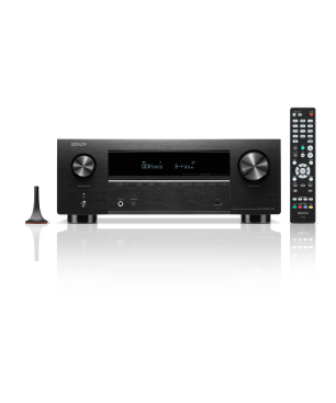 DENON AVR-X2800H DAB AV-Verstärker (7.2 Kanäle, Schwarz)