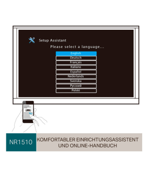 MARANTZ NR 1510 AV-Receiver (5.2 Kanäle, Schwarz)