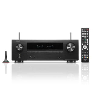 DENON AVR-X1700H AV Receiver (7.2 Kanäle, Schwarz)
