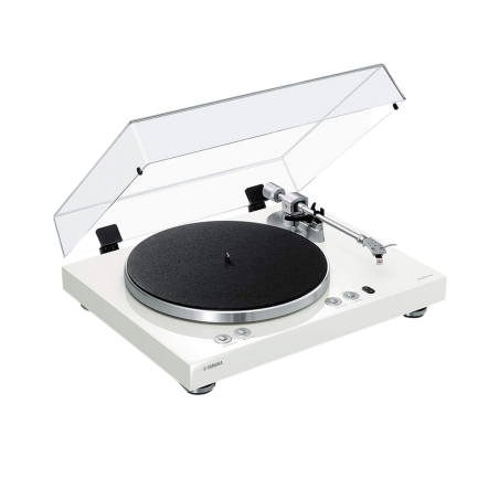 YAMAHA MUSICCAST VINYL 500 WEISS Plattenspieler Hochglanz lackiert Weiß