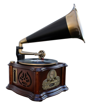 SOUNDMASTER NR 917 GRAMMOPHON-STEREO-ANLAGE Musikcenter Holzfurnier