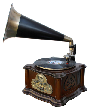 SOUNDMASTER NR 917 GRAMMOPHON-STEREO-ANLAGE Musikcenter Holzfurnier