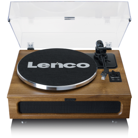 LENCO LS-410WA - 4 eingebaute Lautsprecher - Plattenspieler Holz