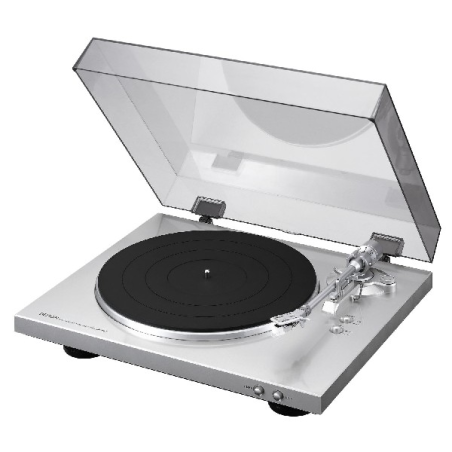 DENON DP-300F Vollautomatischer Plattenspieler Silber
