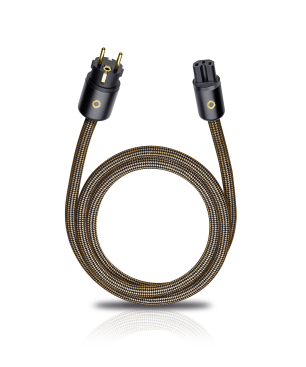 OEHLBACH XXL Powercord Netzkabel, Sepia