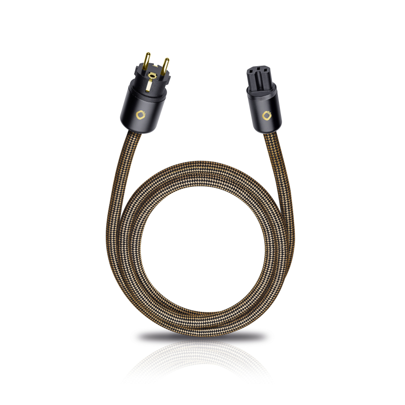 OEHLBACH XXL Powercord Netzkabel, Sepia OEHLBACH XXL Powercord Netzkabel, Sepia
