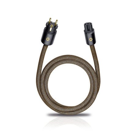 OEHLBACH XXL Powercord Netzkabel, Sepia
