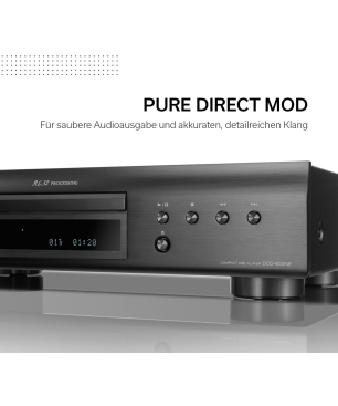 DENON DCD 1600 NE SCHWARZ HiFi-CD-Player, Schwarz