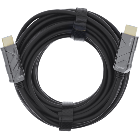 INLINE HDMI AOC Kabel HDMI - High Speed mit Ethernet Premium HDMI 50 m