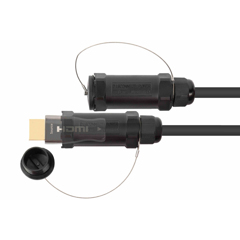 PYTHON AOC Hybrid High-Speed HDMI® 2.0b PANZERKABEL Kabel, Gewicht: 0.675 kg PYTHON AOC Hybrid High-Speed HDMI® 2.0b PANZERKABEL Kabel, Gewicht: 0.675 kg