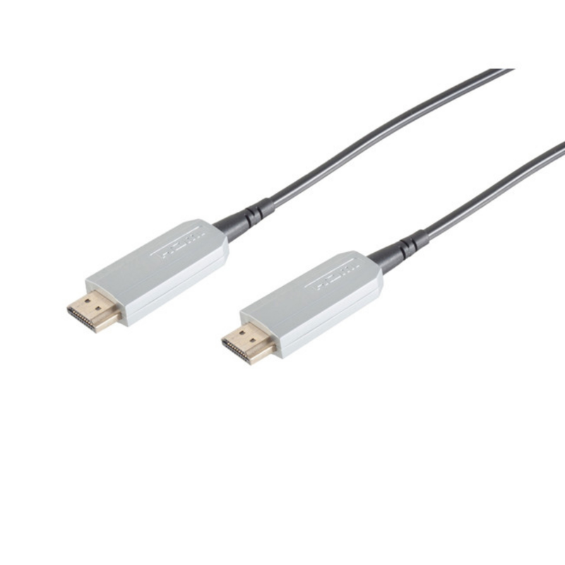 S/CONN MAXIMUM CONNECTIVITY Optisches-HDMI Anschlußkabel-50m HDMI Kabel S/CONN MAXIMUM CONNECTIVITY Optisches-HDMI Anschlußkabel-50m HDMI Kabel